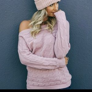 🛒 Drop Shoulder Sweater 🎀 Almost SOLD OUT - NWT